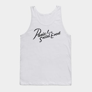 Panic! at the Social Event ))(( Introvert Anti Social Design Tank Top